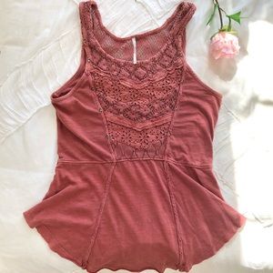 Free People Peplum Top